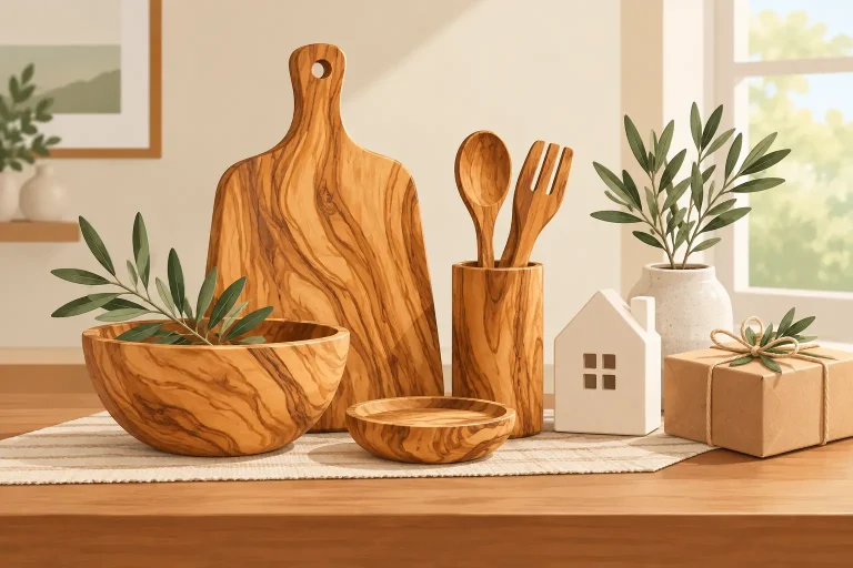 Olive Wood Housewarming Gifts Made to Last