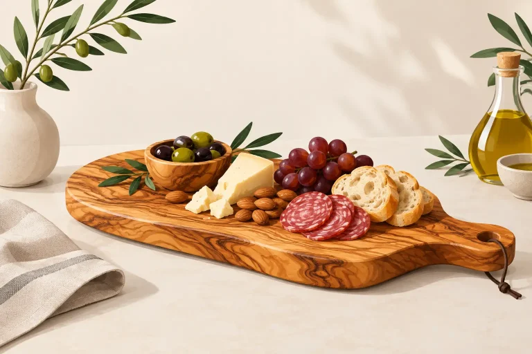 Why an Olive Wood Serving Platter Feels Special